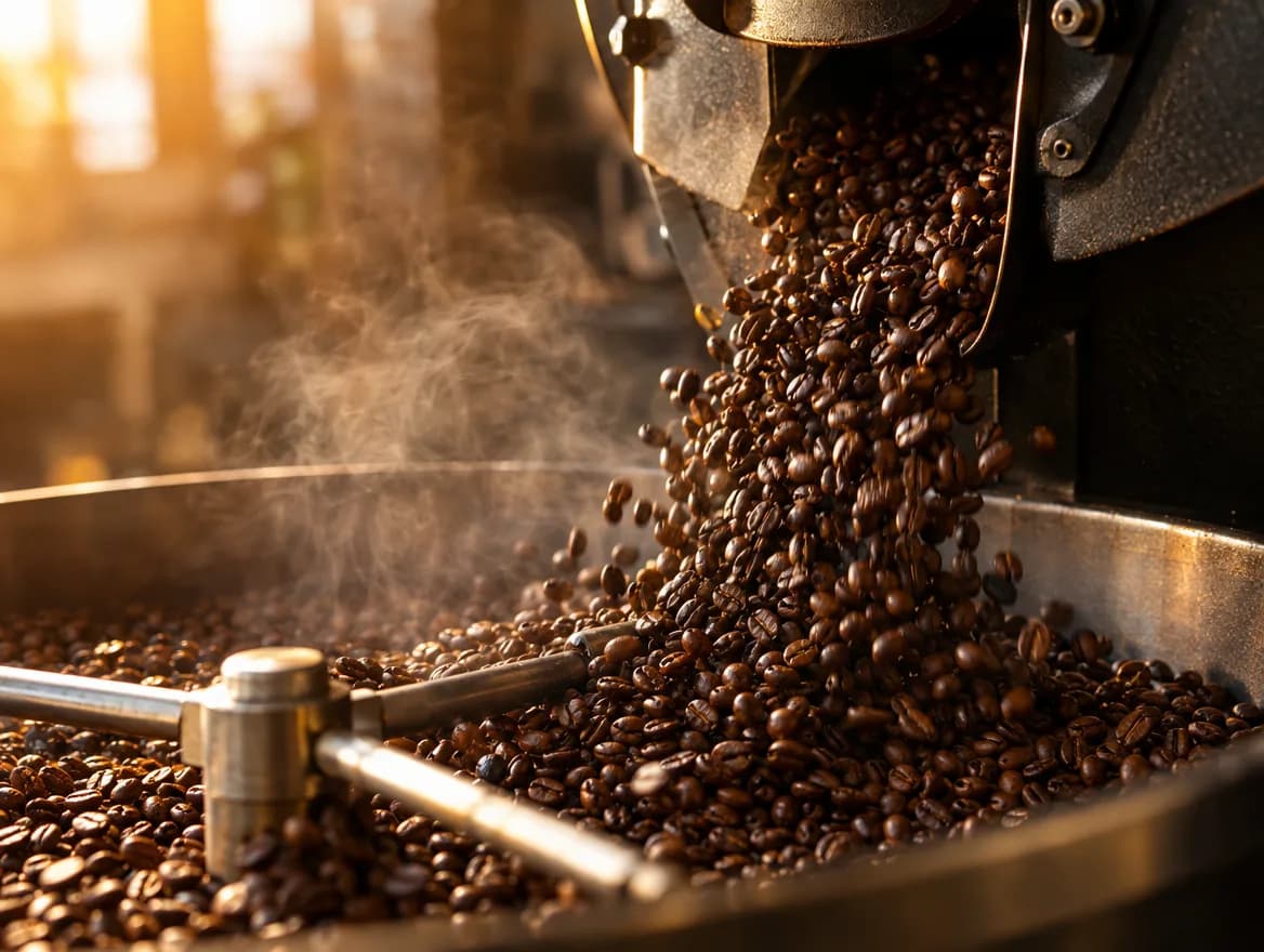 Cafe tostado diario de la sierra de Veracruz